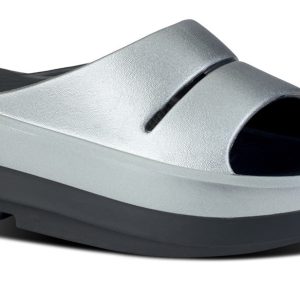 Women's OOmega OOahh Stacked Sandal - Basalt (SALE)