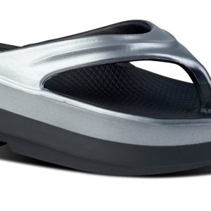 Women's OOmega OOlala Stacked Sandal - Basalt (SALE)