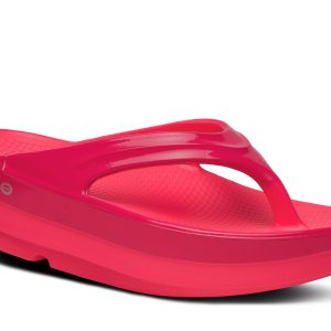 Women's OOmega OOlala Stacked Sandal - Neon Berry Punch