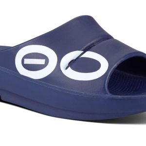 Women's OOahh Sport Slide Sandal - Navy White