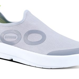 Men's OOmg eeZee Low Shoe - White Gray (SALE)